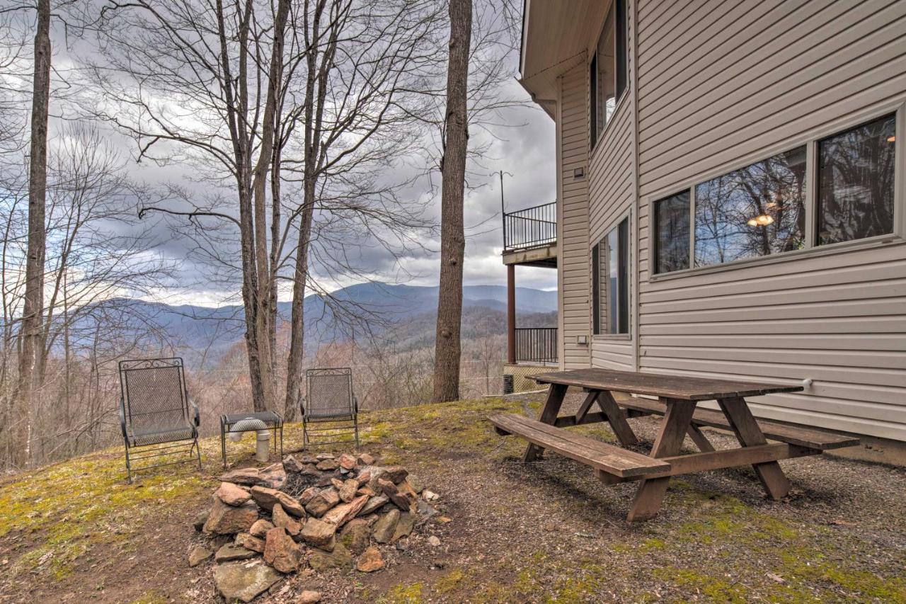 Charming Burnsville Apt With Mountain Views And Deck! ภายนอก รูปภาพ